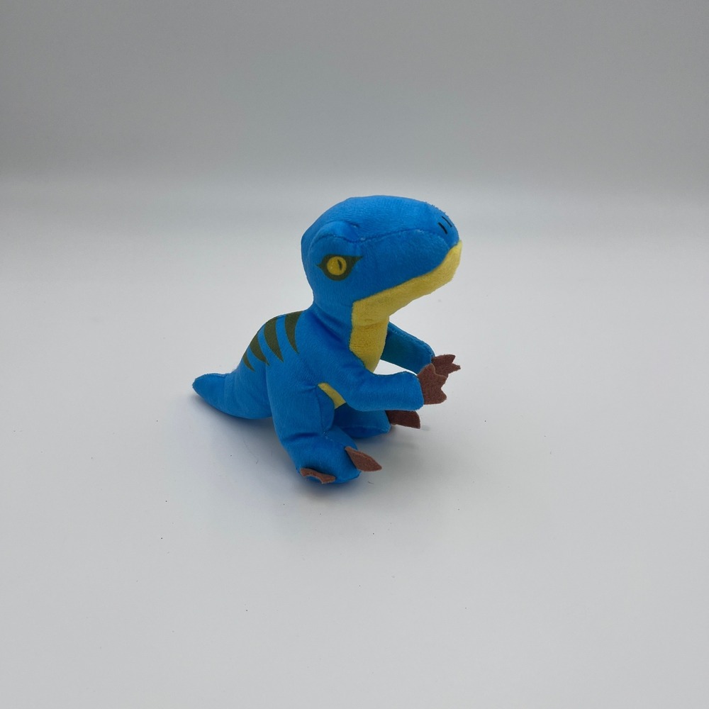 Modern Oriental Trading Co Blue Raptor Dinosaur Plush Unisex 6 inch Kidcore